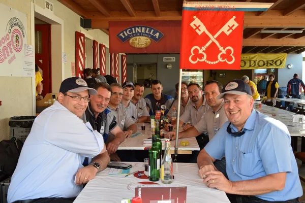 Grandiosa trasferta di gruppo al Tiro cantonale TI, Mendrisio 15.07.2016
